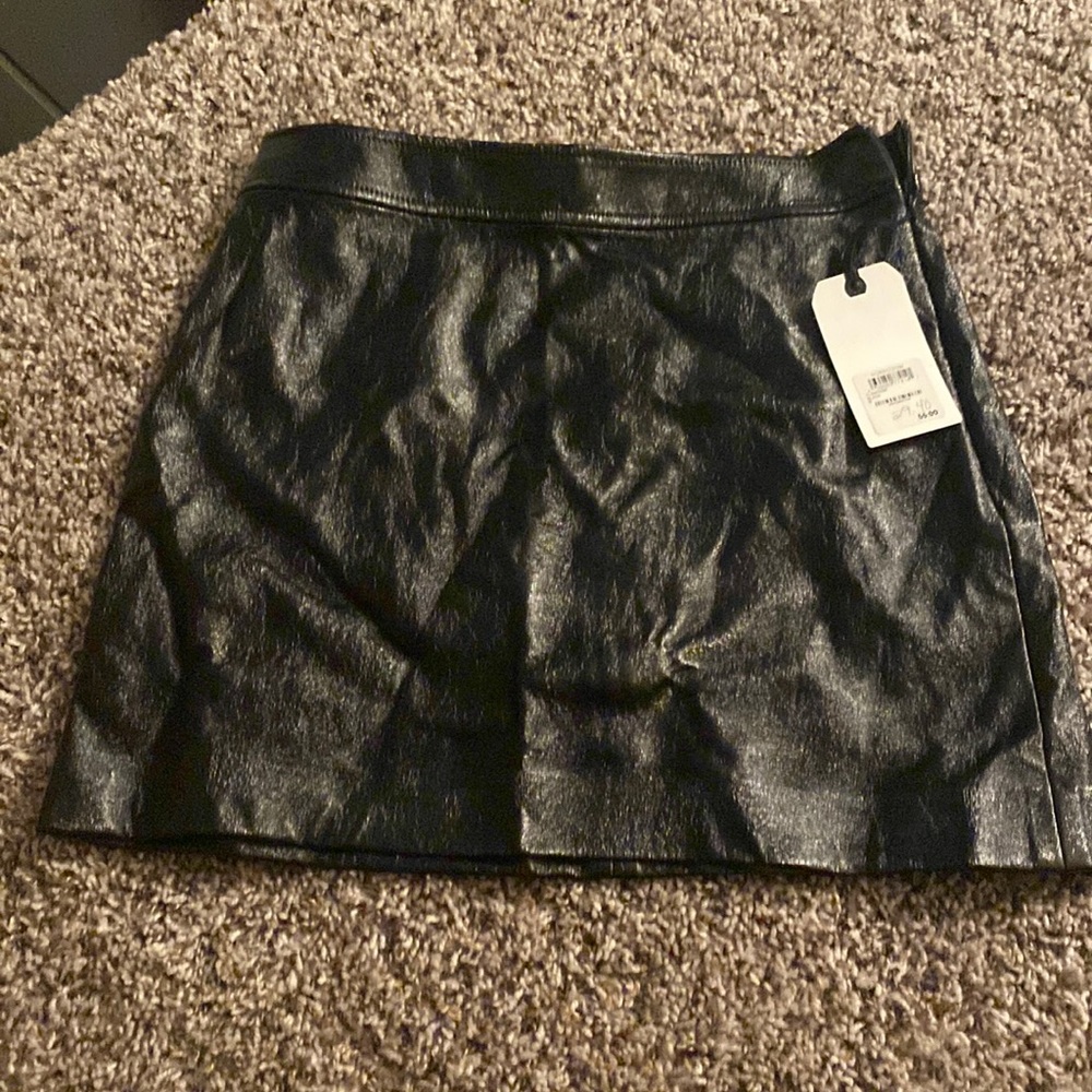 Leith black skirt size M